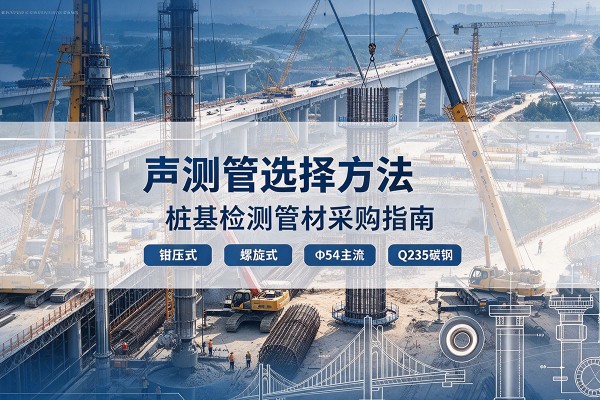 万州区声测管选型标准