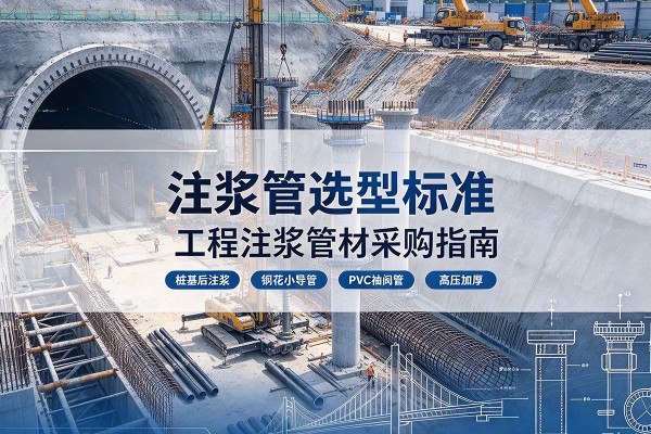 万州区注浆管选型标准