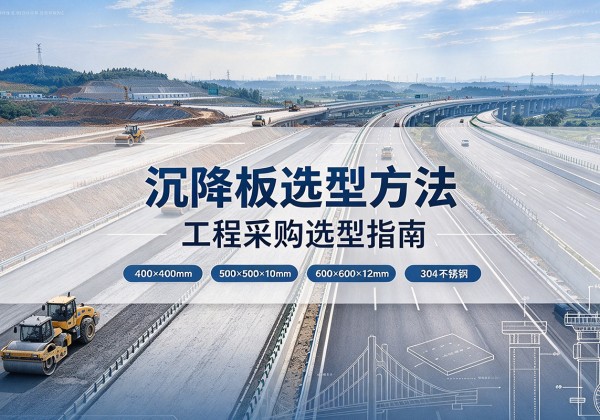 万州区沉降板选择方法