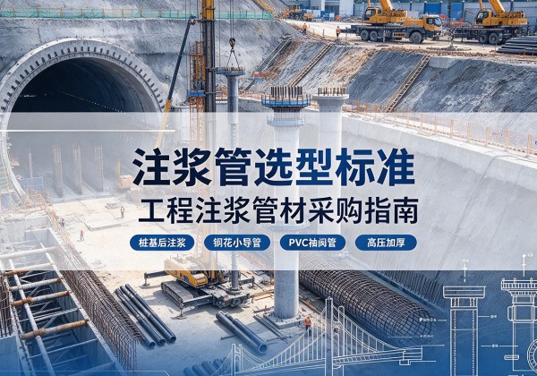 万州区注浆管选型标准